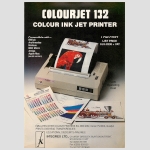 Integrex Colourjet 132 Advert March 1991